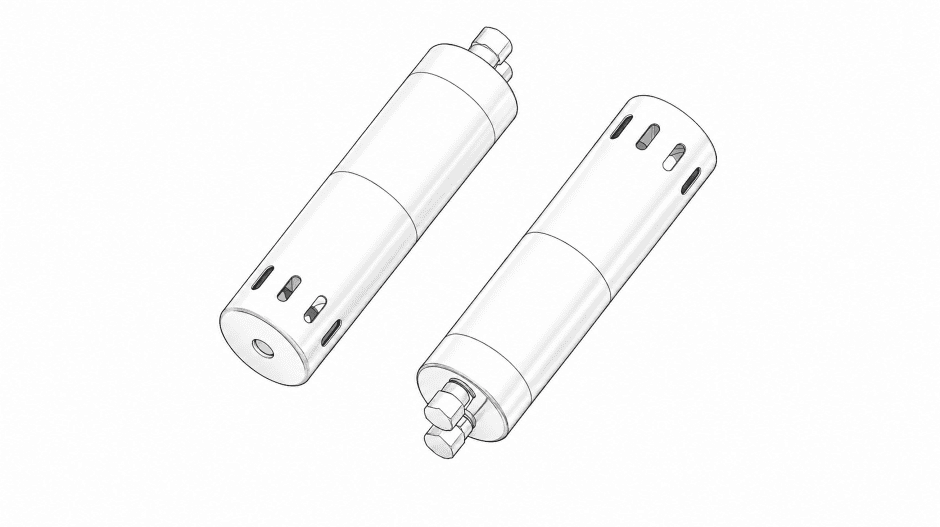 MGC-101过氧化氢传感探头结构示意